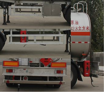 Daiyang  TAG9403GRYB Aluminum alloy flammable liquid tank transport semi-trailer