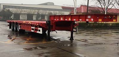 Huajun  ZCZ9400TDPK Low flatbed semi-trailer