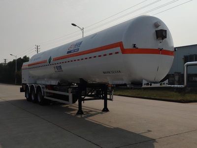 Saint Dayin  SDY9380GDYN Low temperature liquid transport semi-trailer