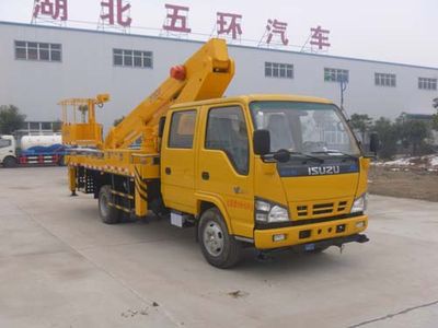 Huatong brand automobiles HCQ5070JGKQL High altitude work vehicle