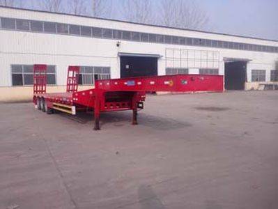 Hongyunda ZZK9403TDPLow flatbed semi-trailer