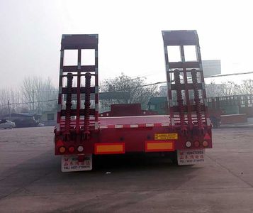 Hongyunda  ZZK9403TDP Low flatbed semi-trailer