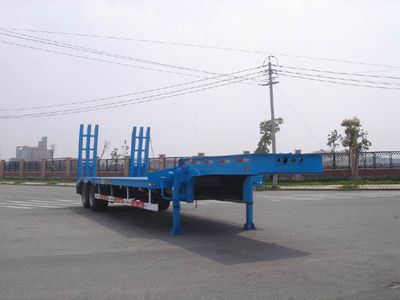 Tonghua  THT9352TDP Low flatbed semi-trailer