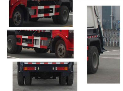 Jiulong  ALA5120ZYSC4 Compressed garbage truck