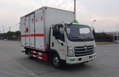 Huatong brand automobiles HCQ5046XRQBJ6 Flammable gas box transport vehicle