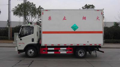 Huatong brand automobiles HCQ5046XRQBJ6 Flammable gas box transport vehicle