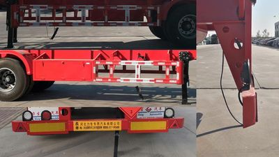 Lisheng  HLS9400TWY Transport semi-trailer of dangerous goods tank frame