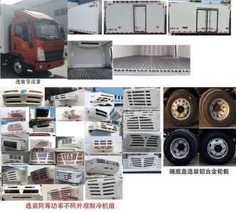 Hualishi  BSH5040XLC Refrigerated truck