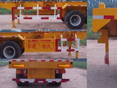 Liangxing brand automobile LX9400TJZ Container transport semi-trailer