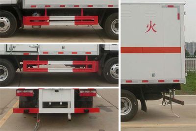 Tongruitong  CAA5040XRYC6 Flammable liquid box transport vehicle