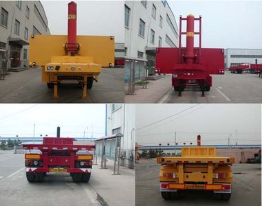 Yangjia  LHL9400ZZXP Flat dump semi-trailer