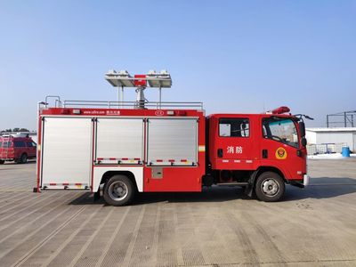 Chuanxiao brand automobiles SXF5072TXFZM50 Lighting fire truck