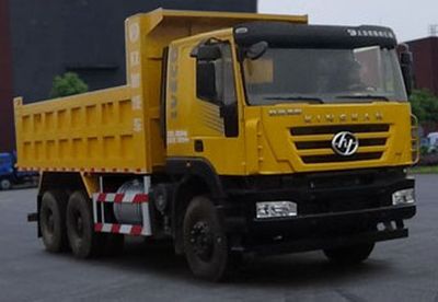 Hongyan  CQ5256ZLJHXVG384S garbage dump truck 