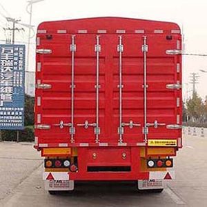 Zhongzhi Huaxing brand automobiles JLQ9407CCY Gantry transport semi-trailer