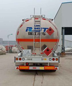 Ruijiang  WL9404GYYL Aluminum alloy oil transport semi-trailer