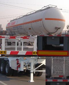 Tonghua  THT9400GHYE Chemical liquid transportation semi-trailer