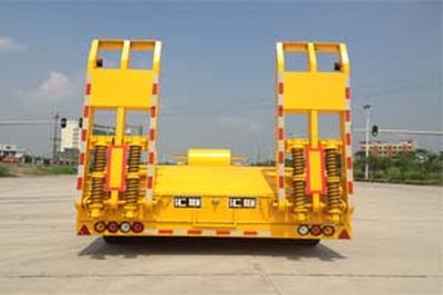 Huilian Automobile HLC9390TDP Low flatbed semi-trailer