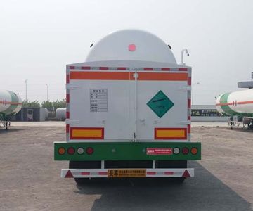 Changhua  HCH9404GDYC Low temperature liquid transport semi-trailer