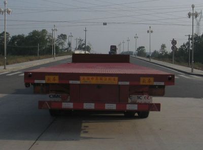 Ruijiang  WL9320TD Low flatbed semi-trailer