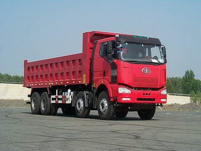 Jiefang Automobile CA3310P63K2L4T4E Flat head diesel dump truck