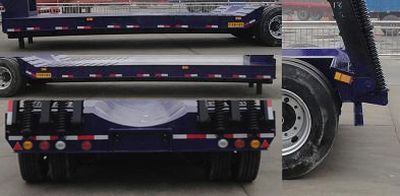 Jianyu brand automobile YFZ9370TDP Low flatbed semi-trailer