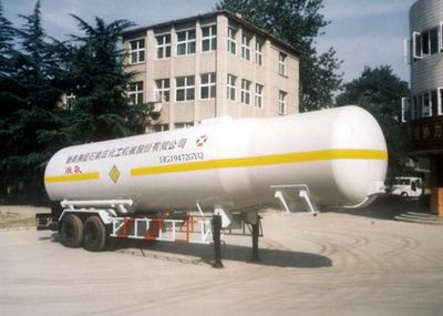 Jixiang brand automobile HGJ9472GYQ Semi trailer for liquefied gas transportation