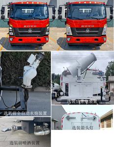 Qingzhuan  QDZ5181GSSZHG5X45F1 Sprinkler truck