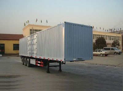 Junwang  WJM9380XXY Box transport semi-trailer