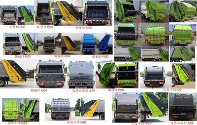 Cheng Li  CL5090ZYS6GH Compressed garbage truck