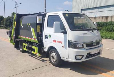 Huatong brand automobiles HCQ5041ZYSEQ6 Compressed garbage truck