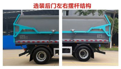 Hejia  HJK5120ZXL6DF Box type garbage truck