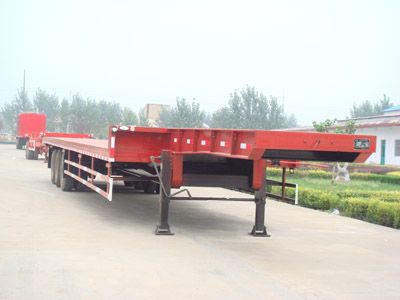 Luyue  LHX9400TDP Low flatbed semi-trailer