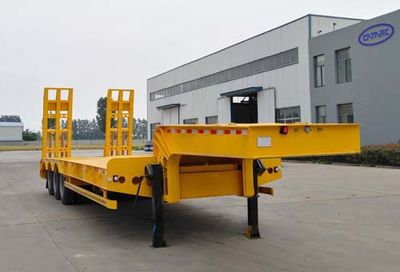 Luxiang  THC9403TDP Low flatbed semi-trailer