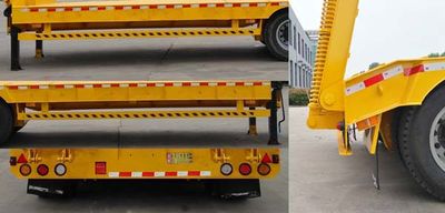 Luxiang  THC9403TDP Low flatbed semi-trailer