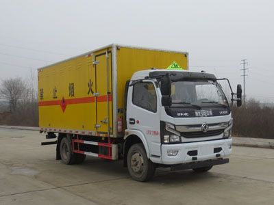 Jiangte brand automobiles JDF5120XRQE6 Flammable gas box transport vehicle