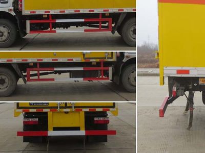 Jiangte brand automobiles JDF5120XRQE6 Flammable gas box transport vehicle