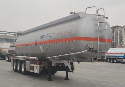 CIMC ZJV9403GRYJMA Flammable liquid tank transport semi-trailer