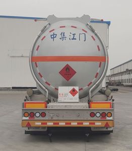 CIMC ZJV9403GRYJMA Flammable liquid tank transport semi-trailer