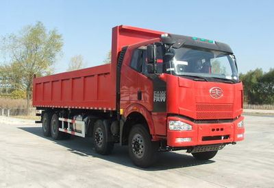 Jiefang Automobile CA3310P66K24L5T4E Flat head diesel dump truck