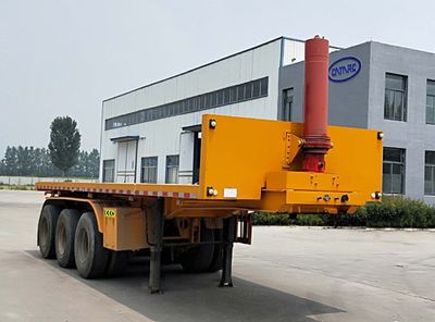 Qianlu  LJF9400ZZXP Flat dump semi-trailer