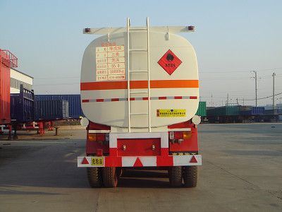 Juwang  ZJW9403GHY Chemical liquid transportation semi-trailer