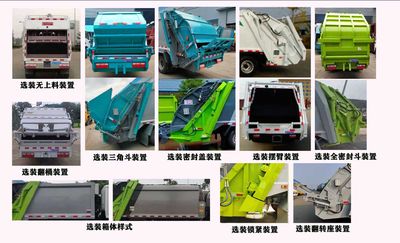 Cheng Li  CL5072ZYS6HQ Compressed garbage truck