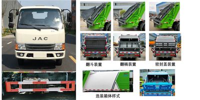 Cheng Li  CL5072ZYS6HQ Compressed garbage truck