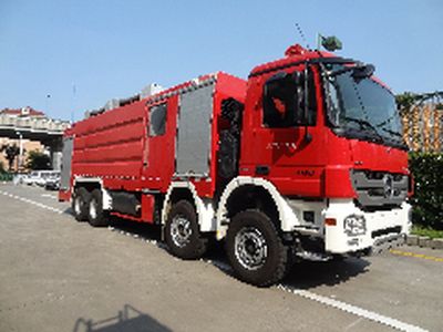 Jinsheng Shield Automobile JDX5390GXFPM180 Foam fire truck