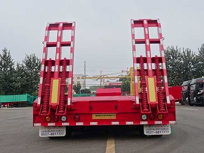 Mengshan  MSC9408TDP Low flatbed semi-trailer