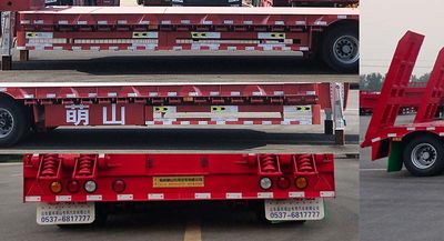 Mengshan  MSC9408TDP Low flatbed semi-trailer