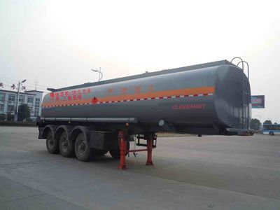 Chufei  CLQ9404GRY Flammable liquid tank transport semi-trailer