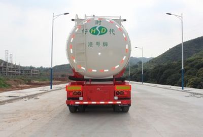 Hong Kong and Guangdong  HSD9400GFL Low density powder material transportation semi-trailer