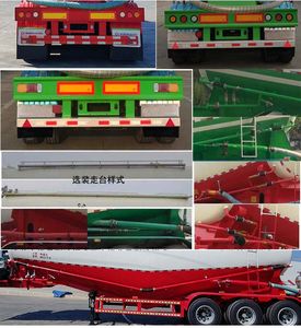 Huayou  HYP9403GFL Medium density powder material transportation semi-trailer