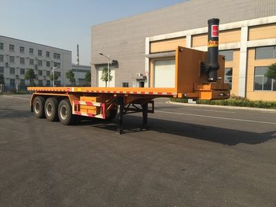 Chanzhu  FHJ9400ZZXP Flat dump semi-trailer